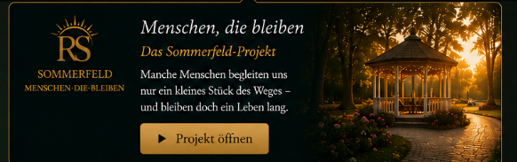 Menschen, die bleiben – Das Sommerfeld-Projekt